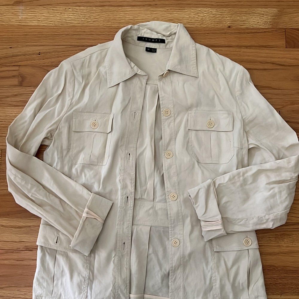 Theory Linen Jacket - Picture 6 of 9